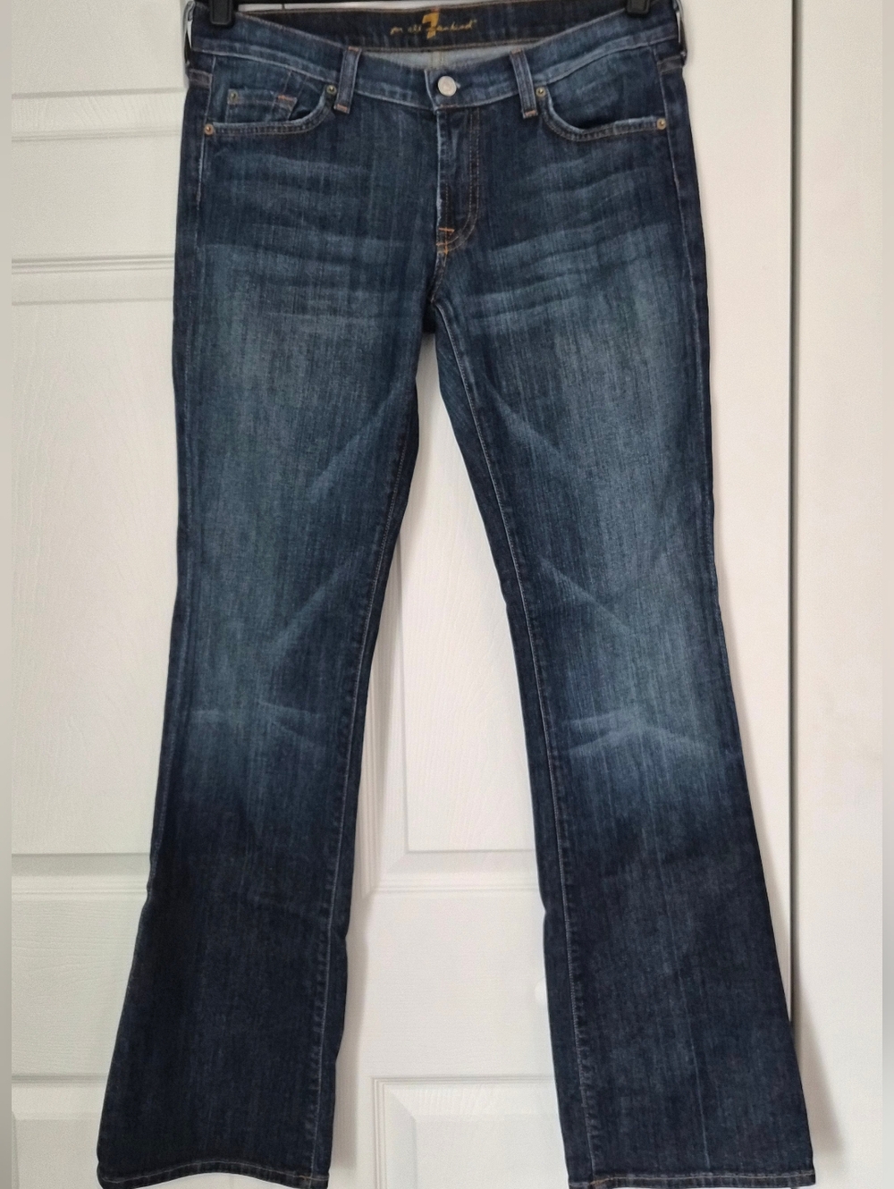Vintage Y2K 7 For All Mankind Low Rise Flare Jeans